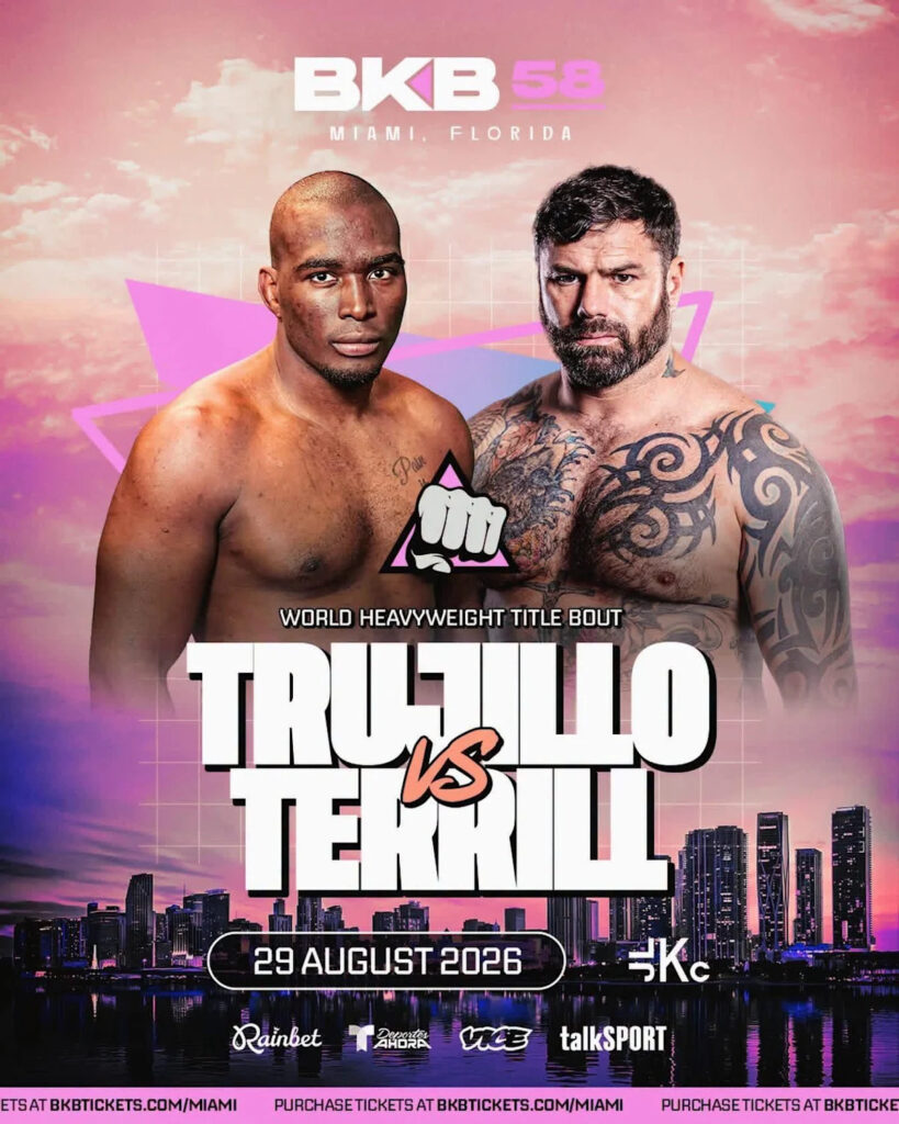 BKB 58 fight card finalized for Aug. 29 in Miami: Mick Terrill returns, Aspen Ladd debuts