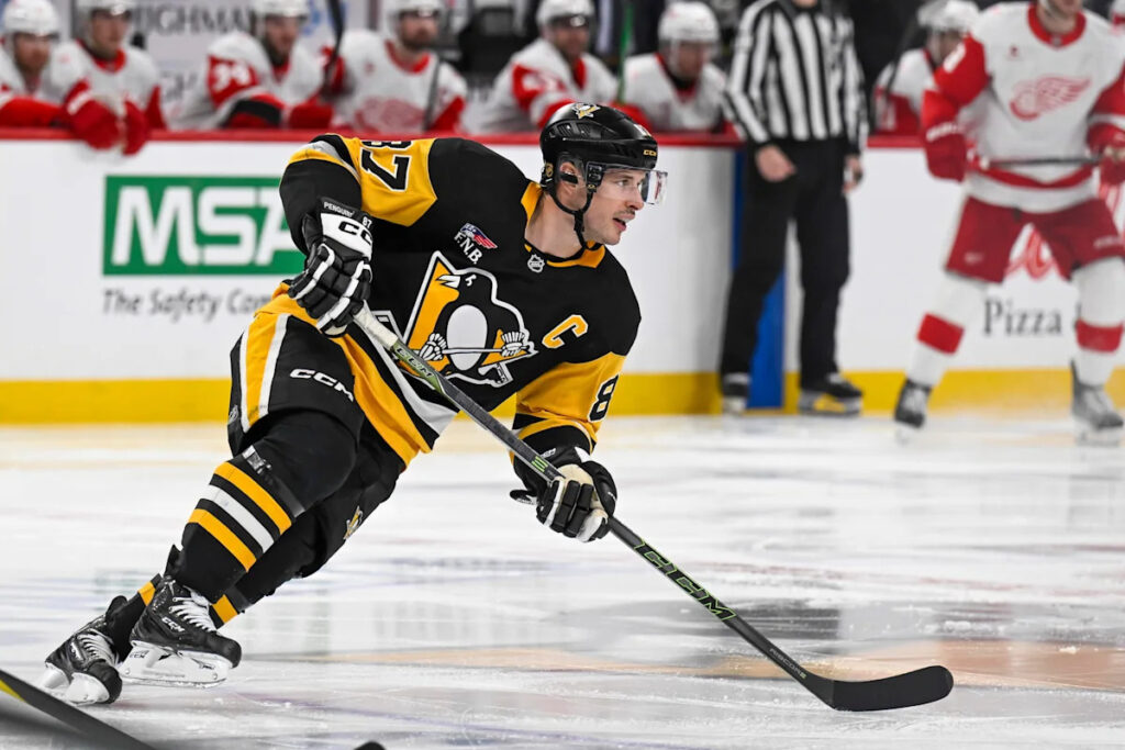 Over/unders for Sidney Crosby and the Penguins’ core players in 2026-27