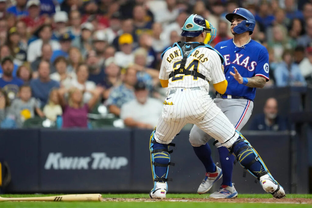 66-70 – Early homers spell doom for Rangers in 5-3 loss to Brewers