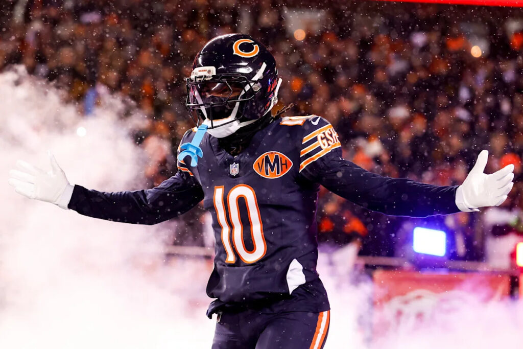 Bears WR Luther Burden III to miss a month with groin injury, Week 1 return possible Bears WR Luther Burden III to miss a month with groin injury, Week 1 return possible