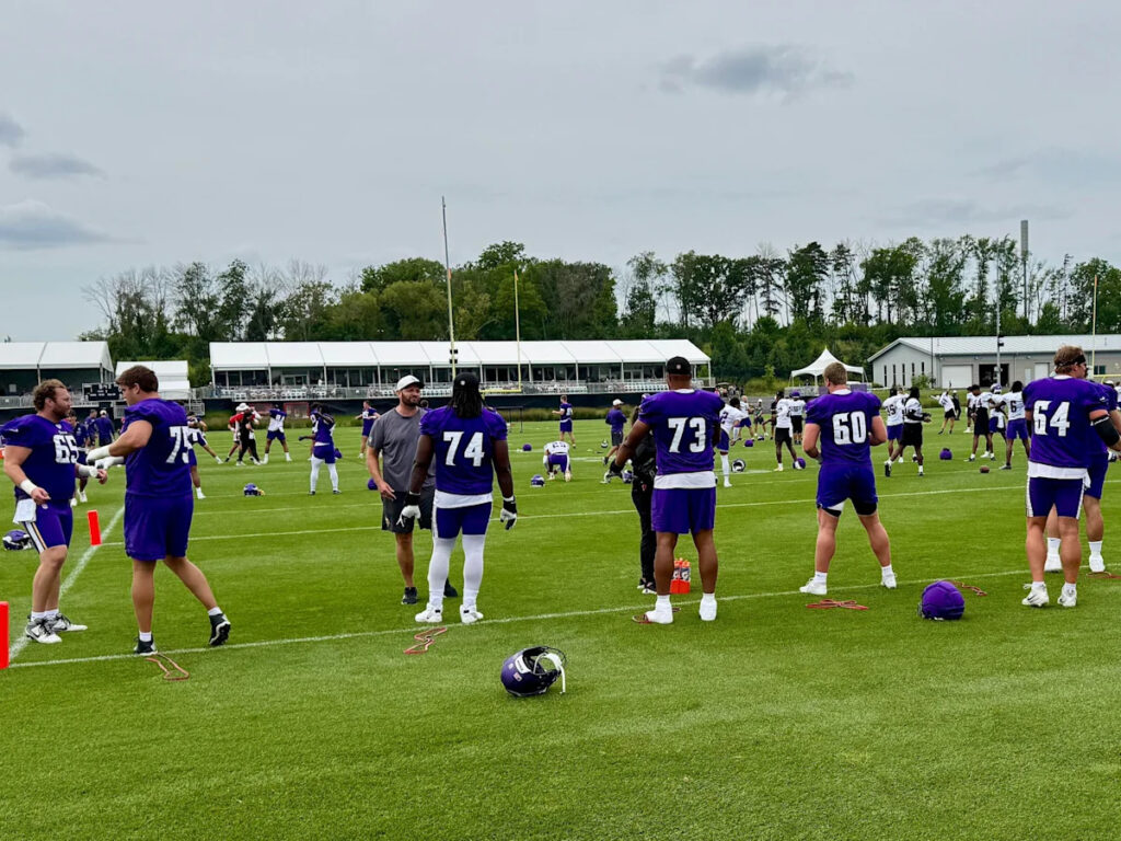 Vikings Training Camp Notes: 8/4 Edition