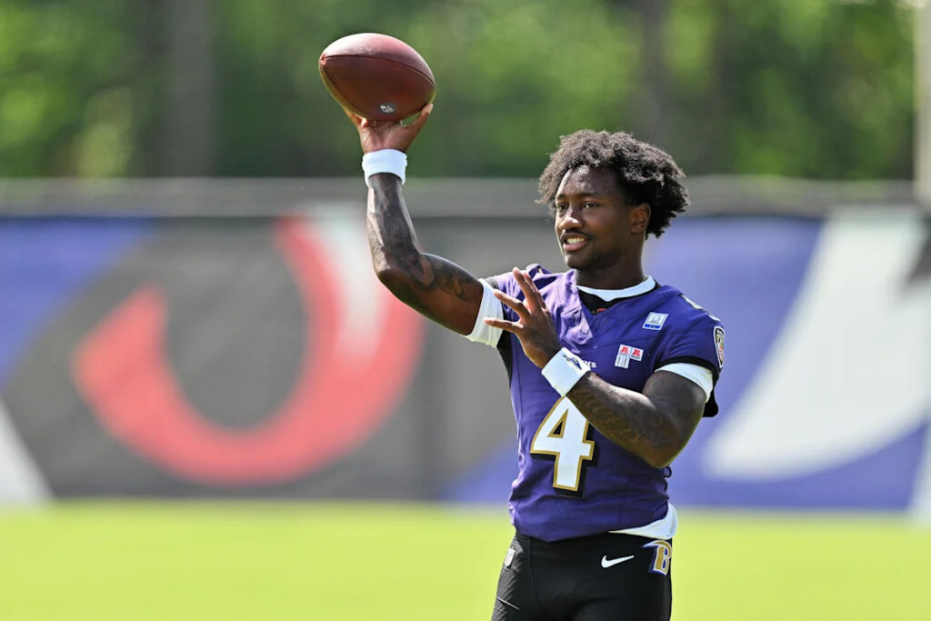 Ravens WR Zay Flowers ‘day-to-day’ with quad injury