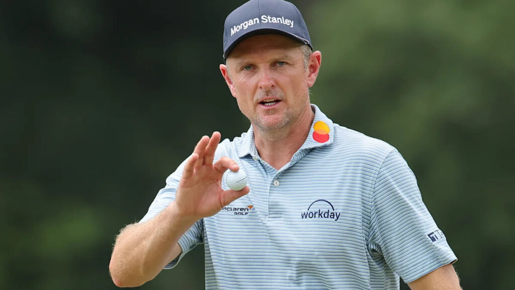 Justin Rose makes slam-dunk ace in final round of Tour Championship