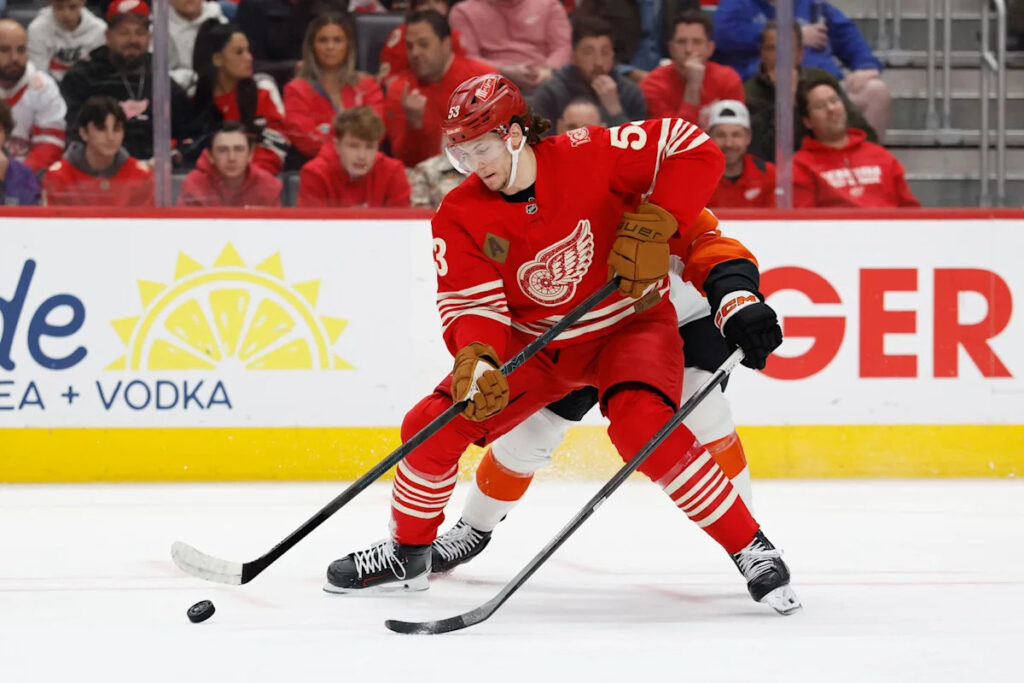 NHL Partners With German Soccer Giant in Move That Could Pay Off for Red Wings’ Moritz Seider