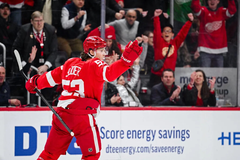 Red Wings’ Moritz Seider Lands In Top-10 Of Latest NHL Ranking