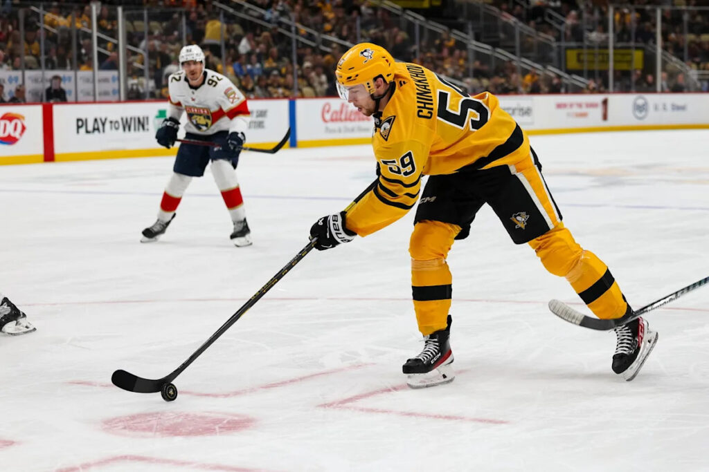 2026-27 Pittsburgh Penguins Player Projections: Egor Chinakhov