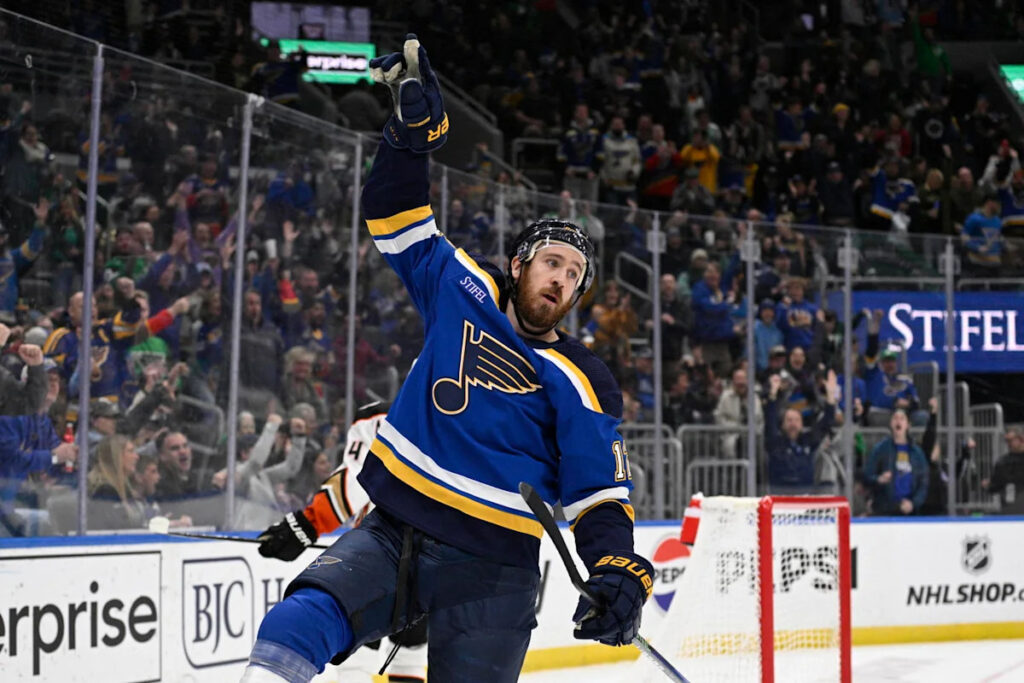 Former Blues Forward Shockingly Signs With Russian Team Former Blues Forward Shockingly Signs With Russian Team