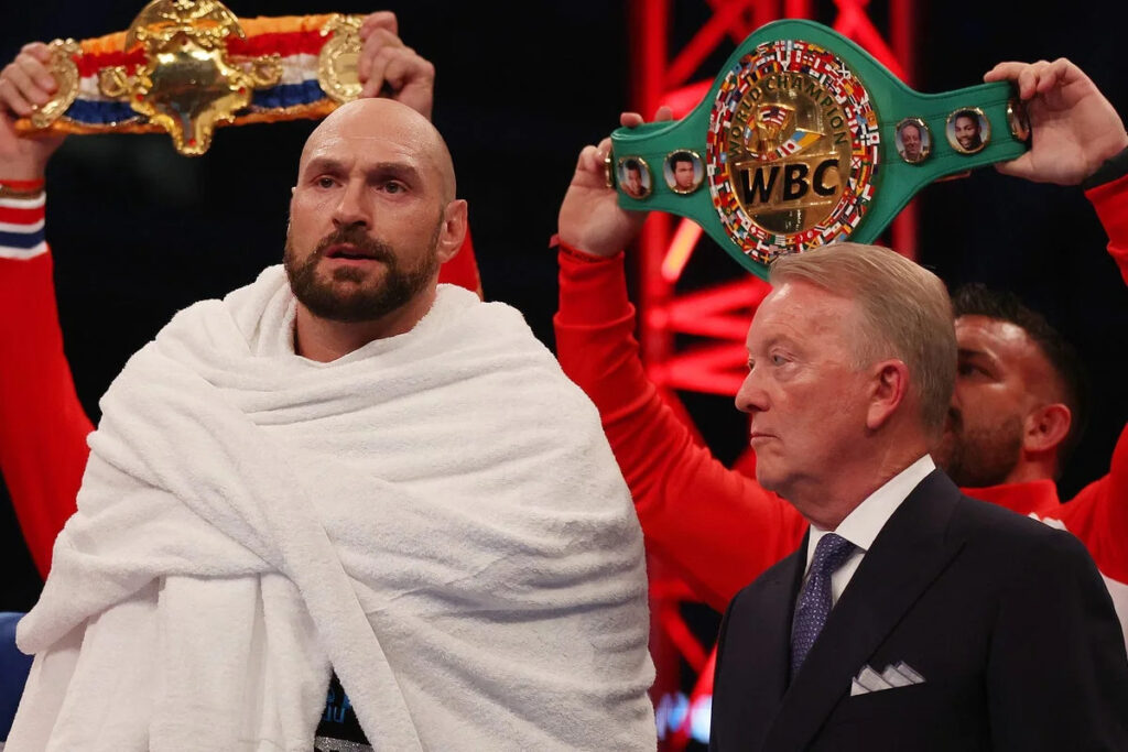 Tyson Fury promoter reacts to British fans’ anger as Anthony Joshua fight veers towards US Tyson Fury promoter reacts to British fans’ anger as Anthony Joshua fight veers towards US