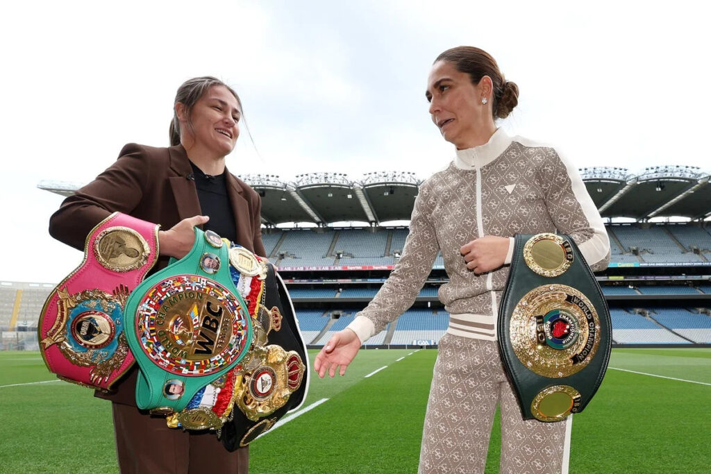 Katie Taylor vs Flora Pili: Start time, undercard and how to watch Croke Park fight Katie Taylor vs Flora Pili: Start time, undercard and how to watch Croke Park fight