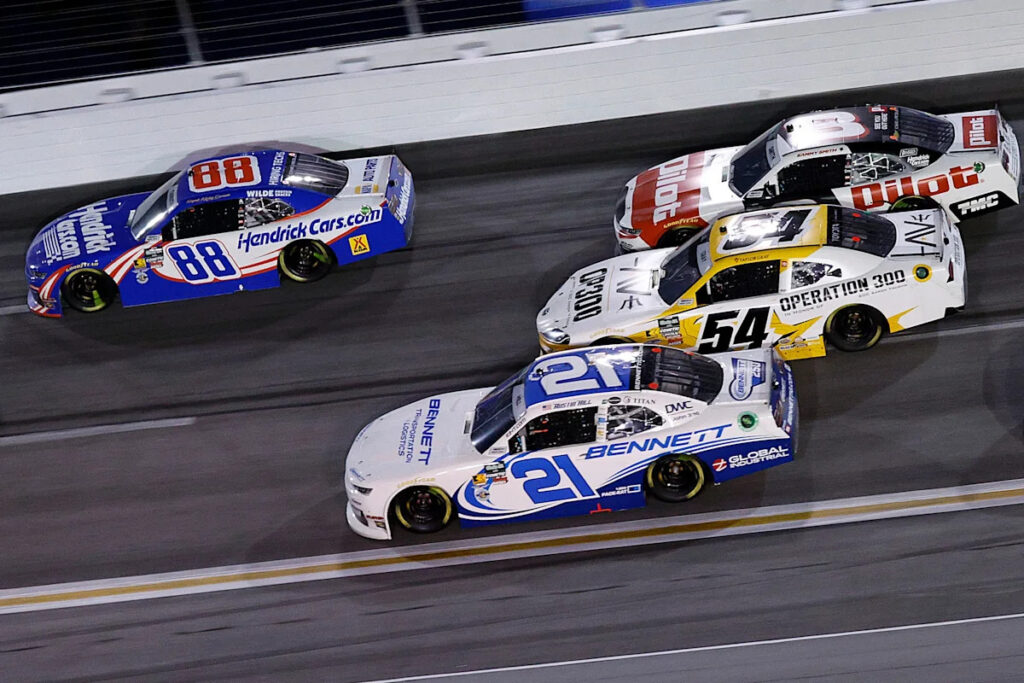 NASCAR O’Reilly Series Daytona race live updates, highlights, leaderboard