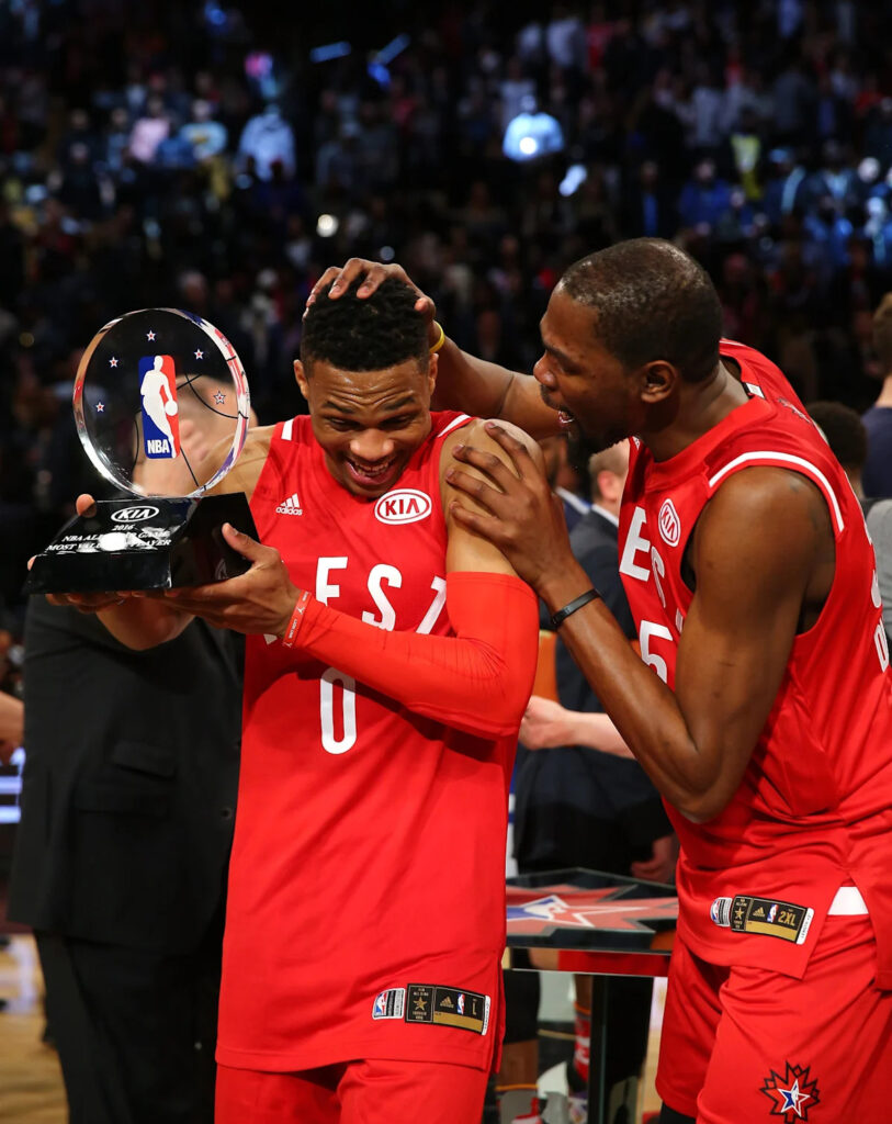 Kevin Durant congratulates ‘inspiring’ Russell Westbrook on retirement Kevin Durant congratulates ‘inspiring’ Russell Westbrook on retirement