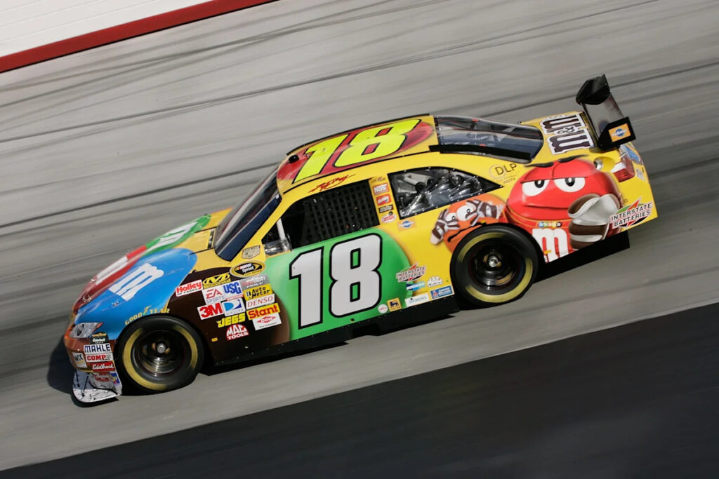 Kyle Busch’s iconic M&M’s paint scheme returns to NASCAR with Ty Gibbs for Bristol race