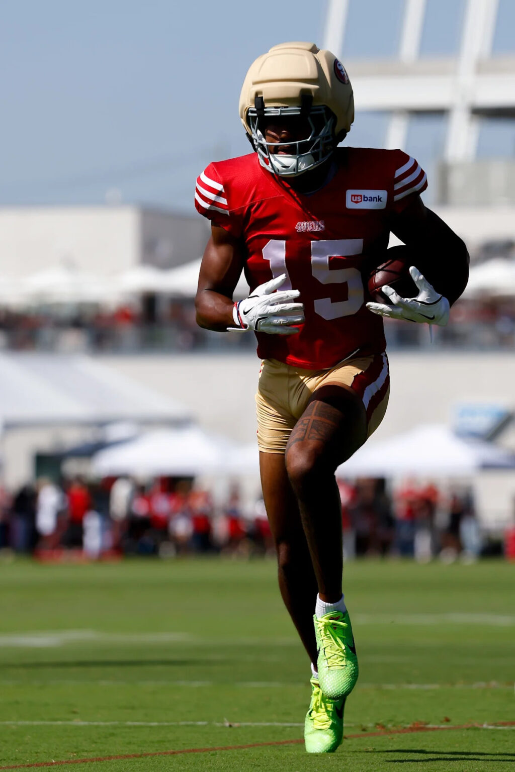 How is 49ers rookie wide receiver De’Zhaun Stribling adjusting to NFL life?