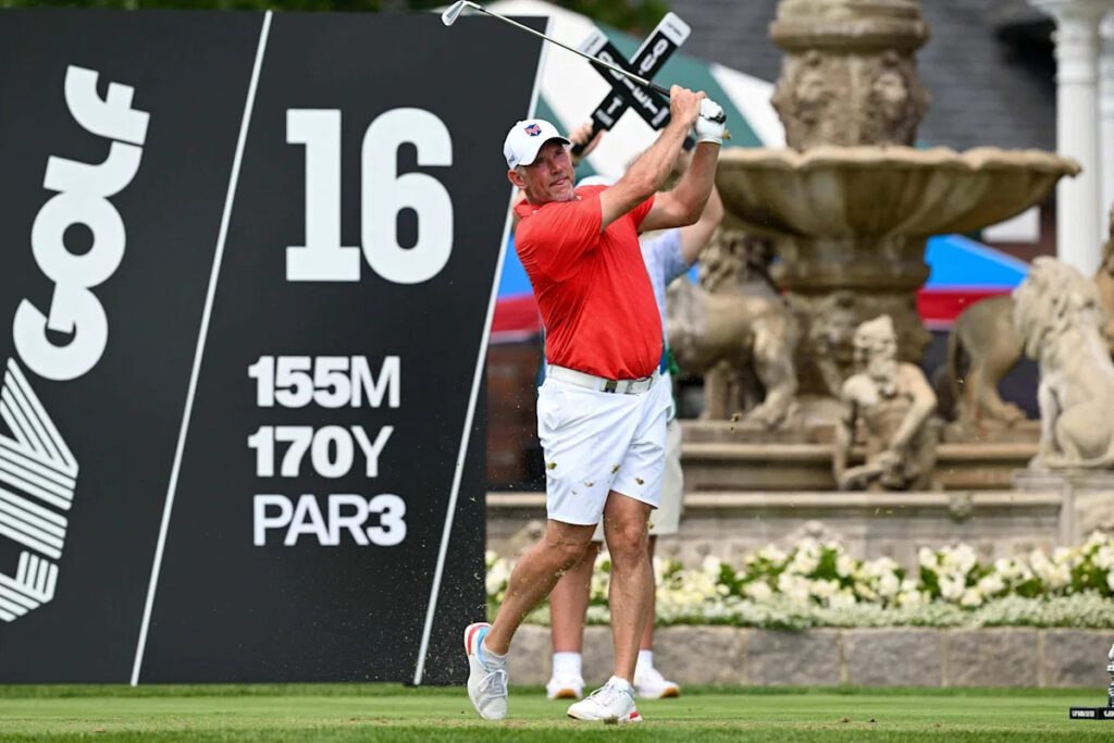 Lee Westwood leads veteran surge at LIV Golf NYC