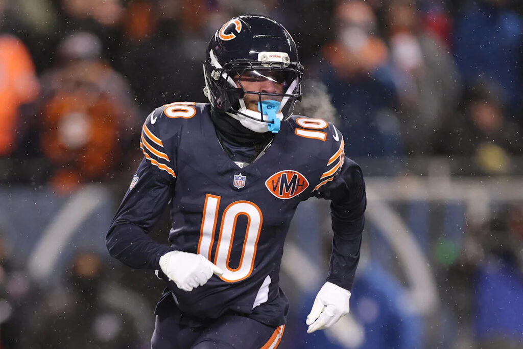 Luther Burden III set to miss some time with a groin injury, depleting Bears’ already thin WR depth Luther Burden III set to miss some time with a groin injury, depleting Bears’ already thin WR depth