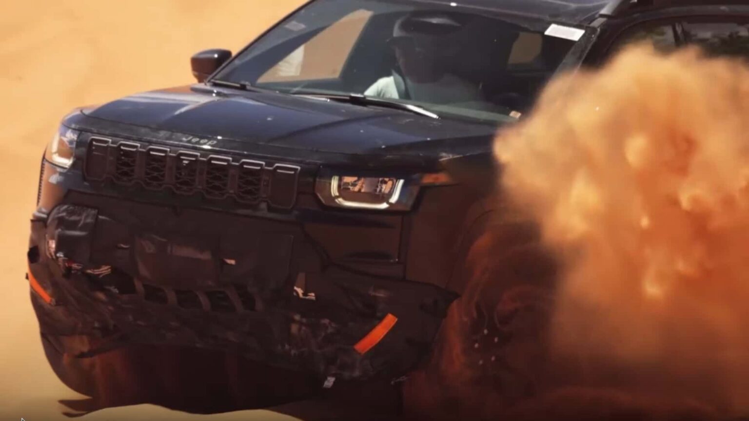 2027 Jeep Cherokee Trailhawk Teaser Shows Trail Rated Focus