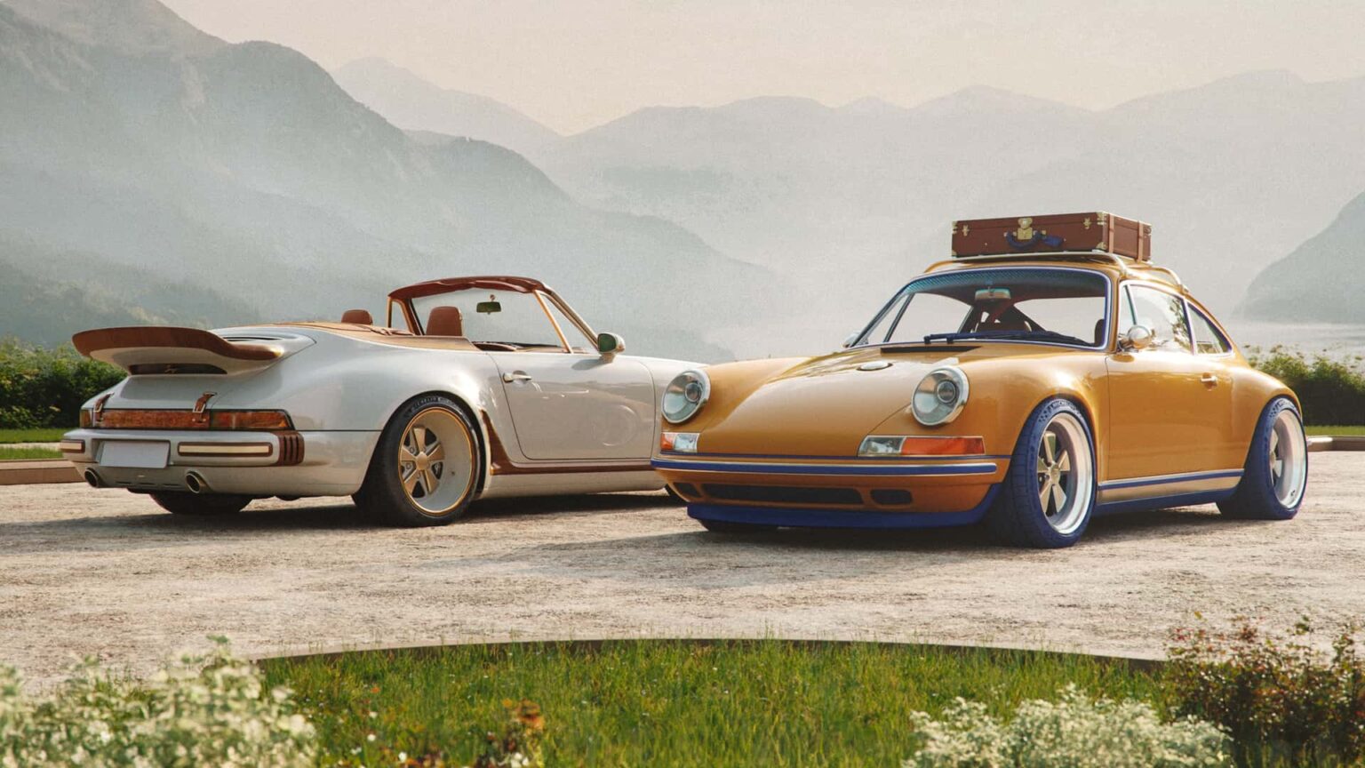 Louis Vuitton And Singer Unveil Two One-Off Porsche 911S