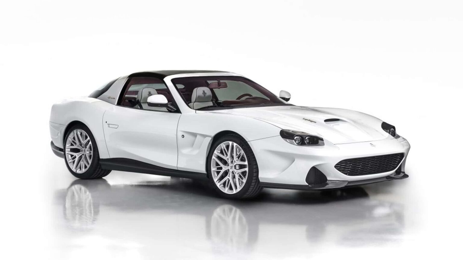 This Open-Top Ferrari 550 Restomod Has A V12 And Manual Gearbox