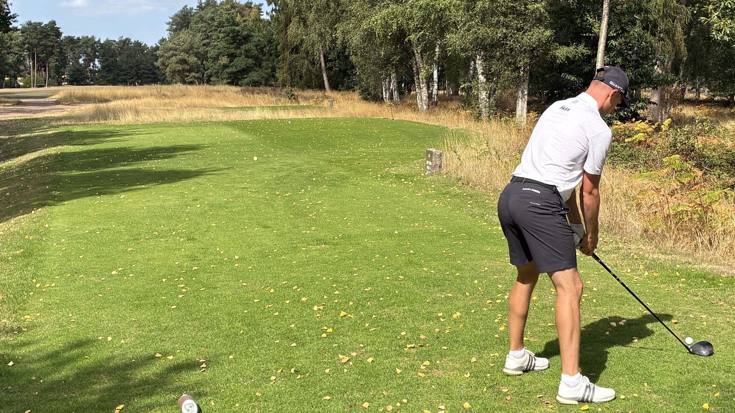 Walker Cup hopeful Ben Bolton tees off at Enville