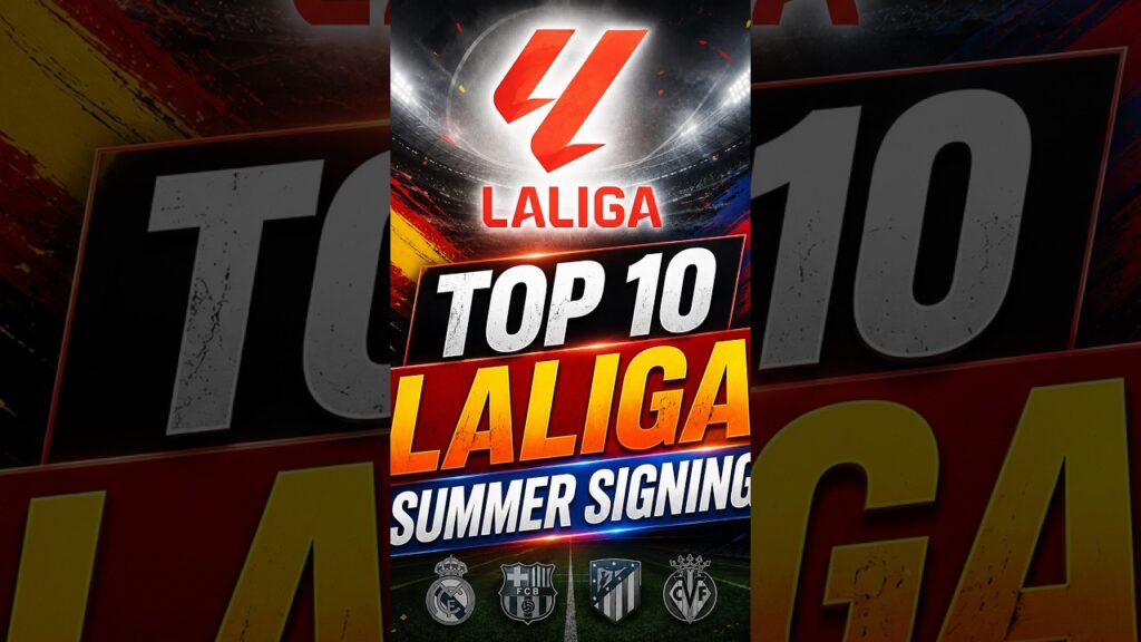 La Liga TOP 10 Summer Signings 2026