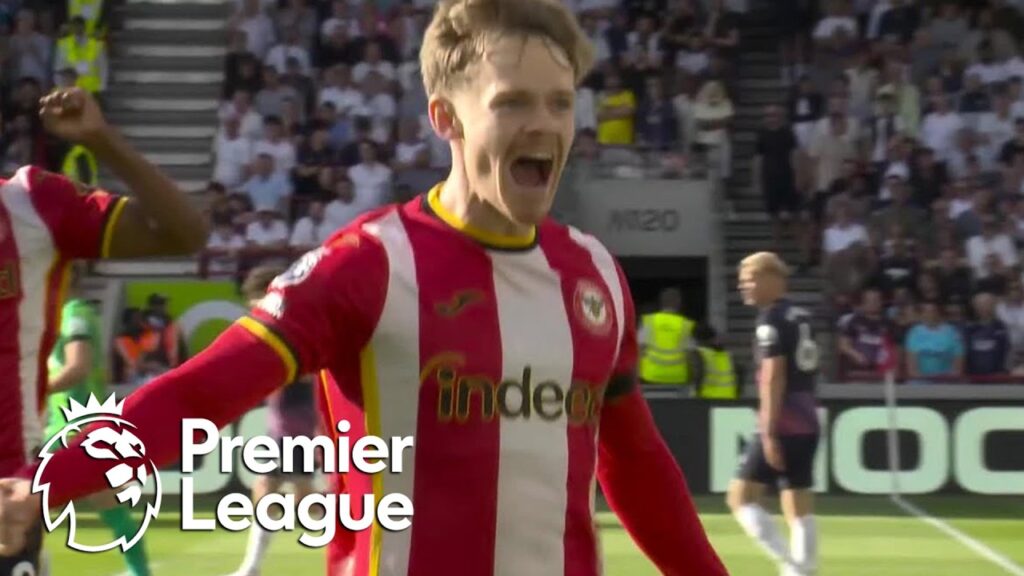 Keane Lewis-Potter tucks away Brentford’s opener against Spurs | Premier League | NBC Sports
