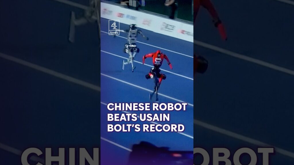 Chinese robot beats Usain Bolt’s 100m world record