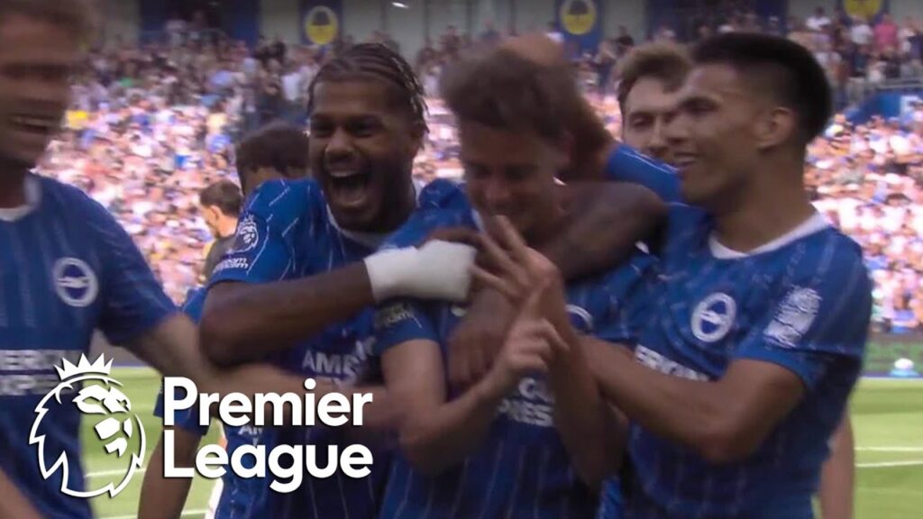 ‘So unfortunate!’: Victor Lindelof’s own goal gives Brighton lead | Premier League | NBC Sports