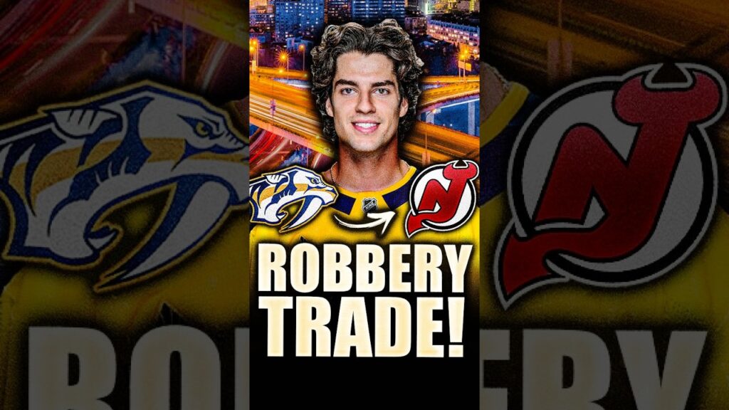 DEVILS MAKE A FANTASTIC TRADE! NASHVILLE PREDATORS TRADE LUKE EVANGELISTA TO NEW JERSEY