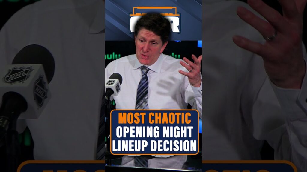 What Could be The Most SHOCKING Opening Night Lineup Move Mike Babcock Makes?