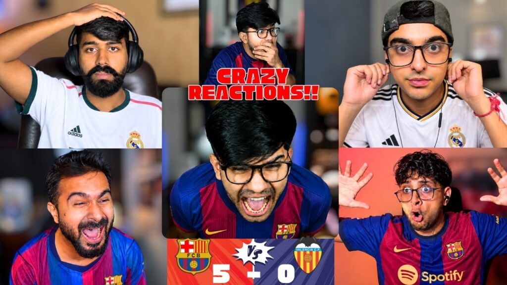 BARCELONA DESTROYED VALENCIA 5-0 !! | LA LIGA