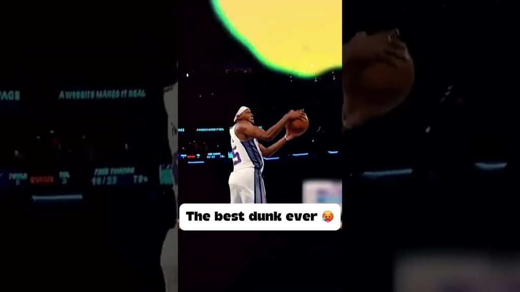 The BEST dunk ever #nba #nbanews #hoopfest