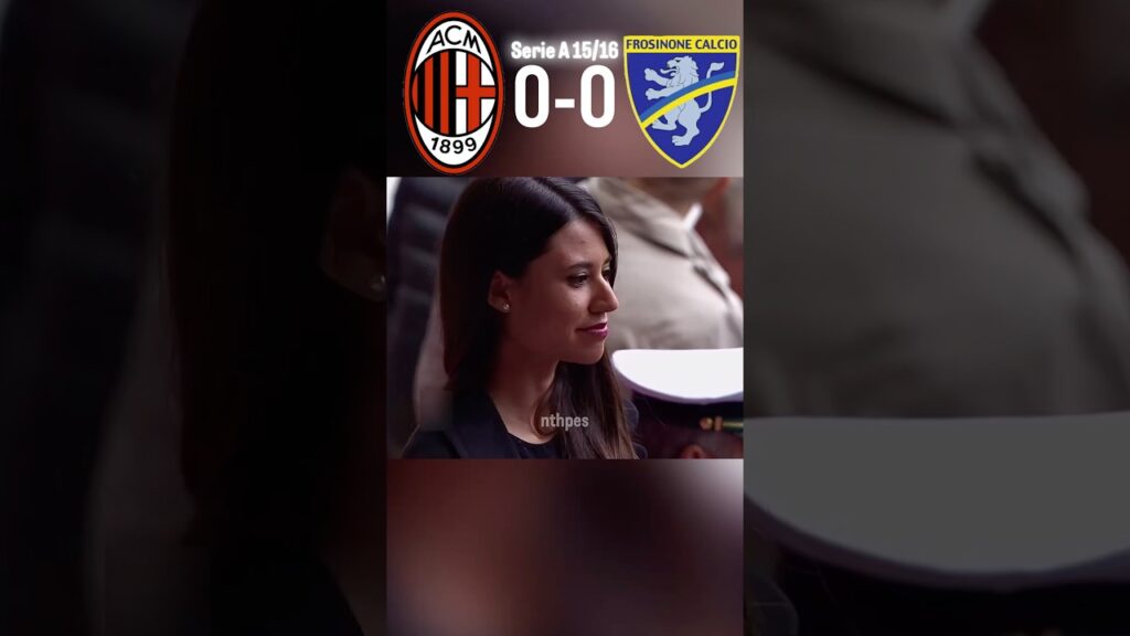Ac Milan Vs Frosinone Serie A 15/16 #voz
