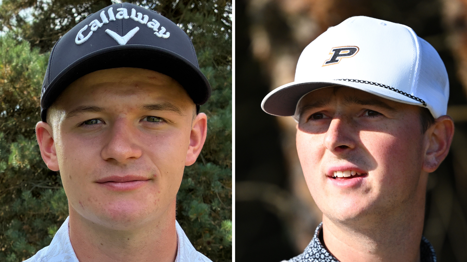 Enville-based Walker Cup player Ben Bolton (left) and Sam Easterbrook, from Tamworth 
