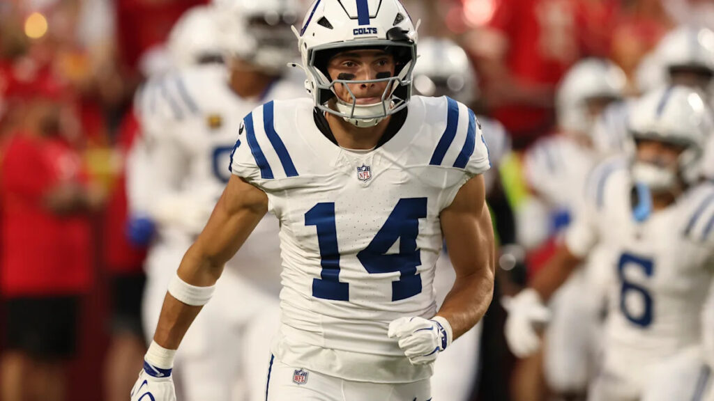 Colts placing Alec Pierce on IR after WR aggravated surgically repaired left heel