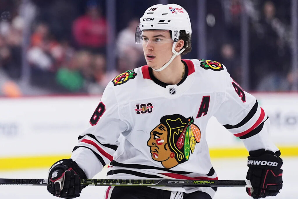 Blackhawks center Connor Bedard becomes second-youngest captain in franchise history
