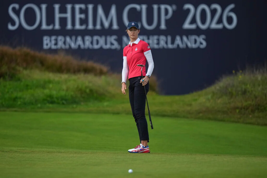 Team captain Angela Stanford rues missed putts by Americans and slow greens at the Solheim Cup