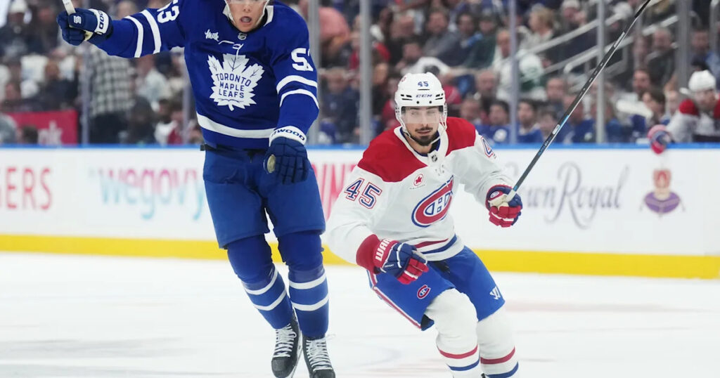 Carrier’s goal late in the 3rd period helps Canadiens beat Maple Leafs 3-2 Carrier’s goal late in the 3rd period helps Canadiens beat Maple Leafs 3-2