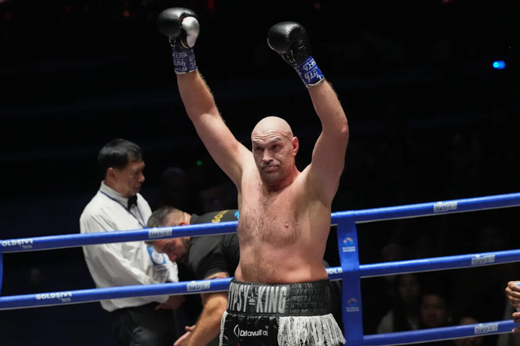 Tyson Fury suggests fight with Joshua is off and challenges Usyk to trilogy bout instead