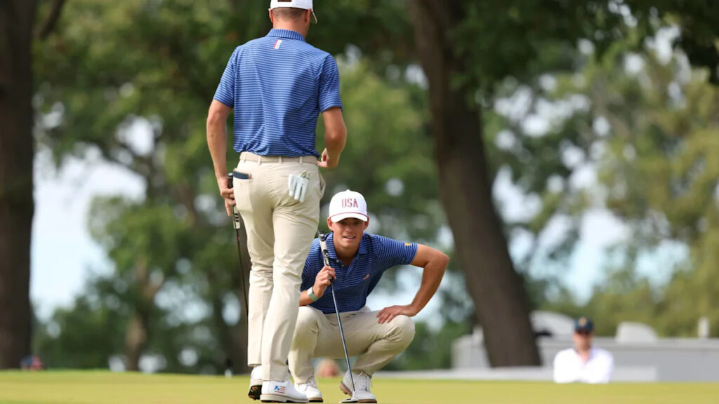Presidents Cup Friday Pairings Put Team Double J on Pause