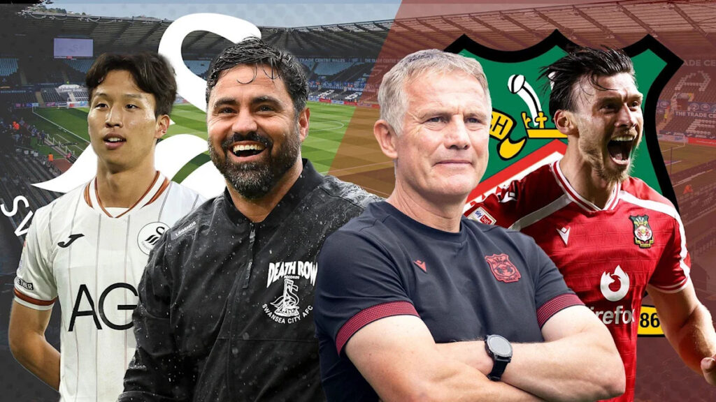 Eyes on big prize as Swansea and Wrexham collide