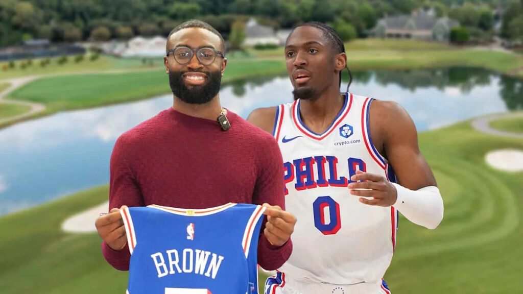 Jaylen Brown reveals Tyrese Maxey golf outing ate him alive