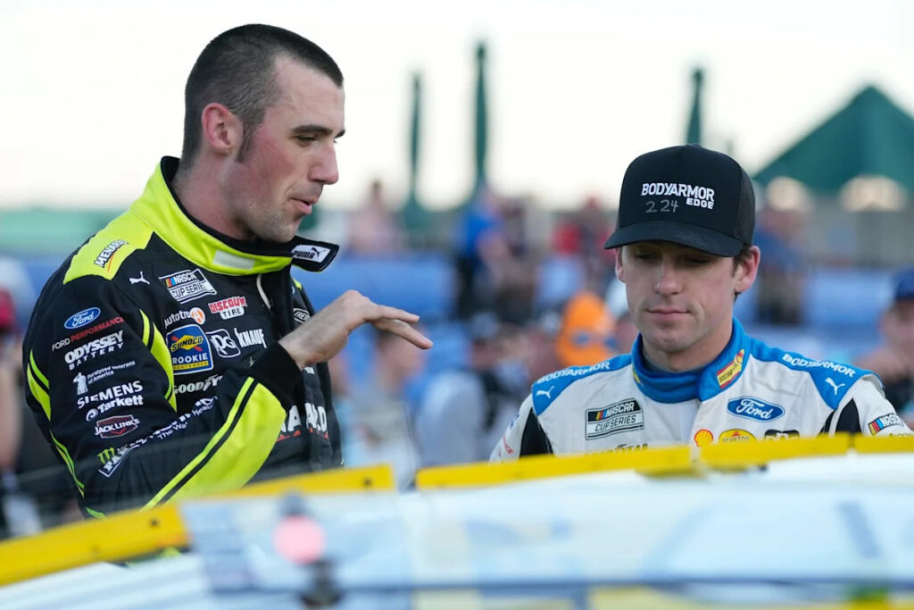 Austin Cindric Opens Up on Losing Pit Crew to Ryan Blaney Ahead of the Darlington Race: “It’s Not My Race Team” Austin Cindric Opens Up on Losing Pit Crew to Ryan Blaney Ahead of the Darlington Race: “It’s Not My Race Team”