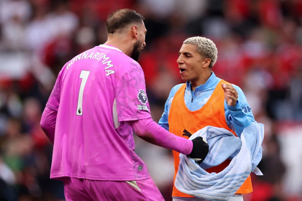 Once again, a crucial save came from the hulking presence in the Manchester City goal