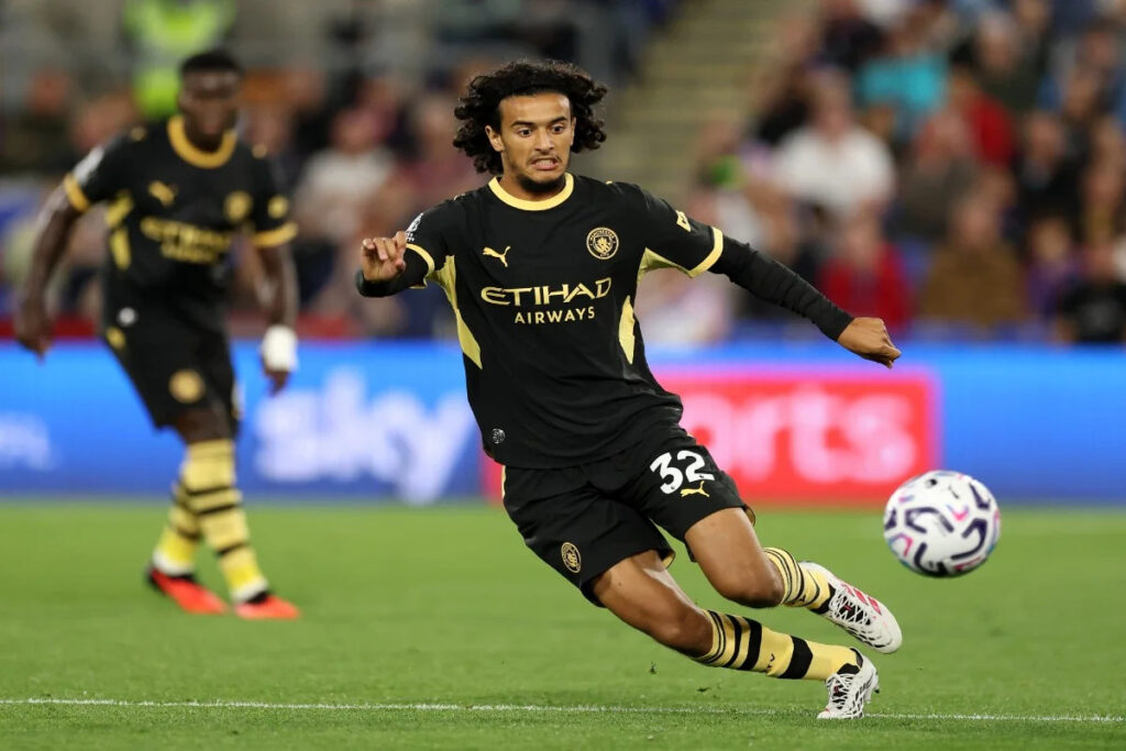 A young gem looked right at home in his first start for Manchester City A young gem looked right at home in his first start for Manchester City