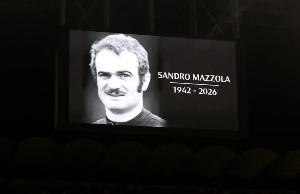 Funeral held for Sandro Mazzola, as legendary Inter and Italy forward dies at 83