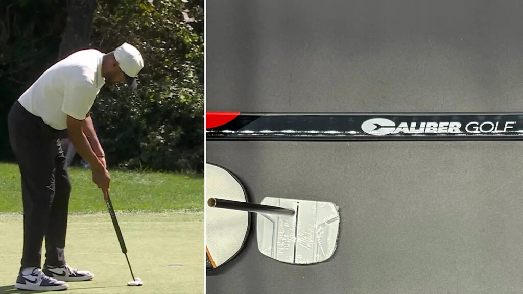 What in the world is Tony Finau’s hockey-stick putter grip? | Tour Report