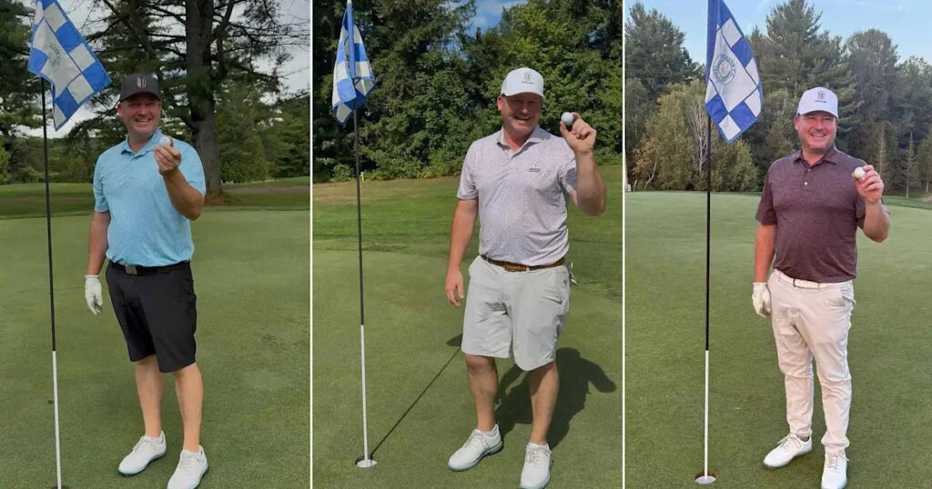 This 5-handicap made a hole-in-one. Then came 2 more odds-defying swings This 5-handicap made a hole-in-one. Then came 2 more odds-defying swings