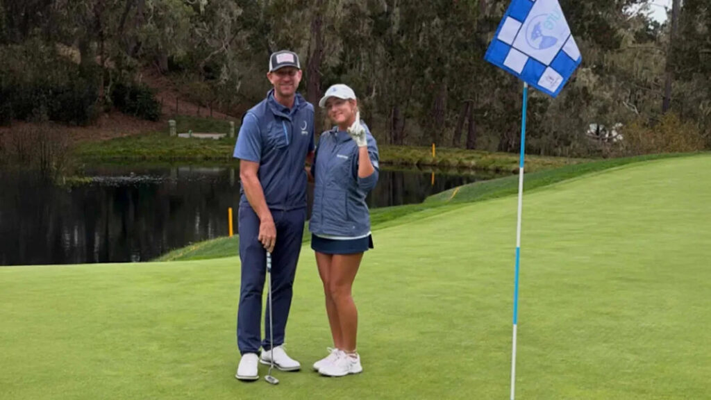 She was struggling at Pebble Beach. Then came a pro’s lesson-and a miraculous twist