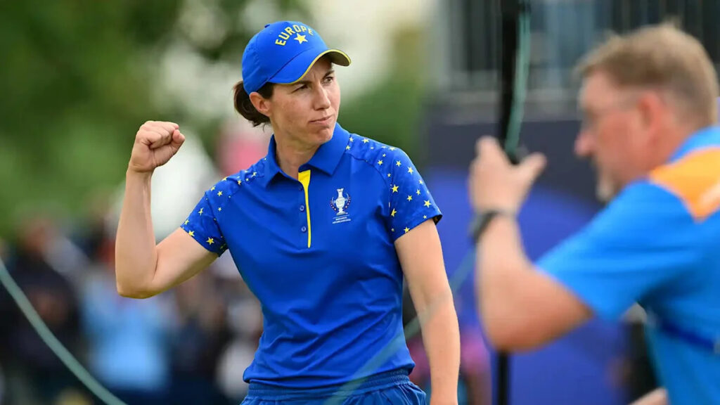 How Carlota Ciganda arrived at Solheim’s most fiery quote How Carlota Ciganda arrived at Solheim’s most fiery quote