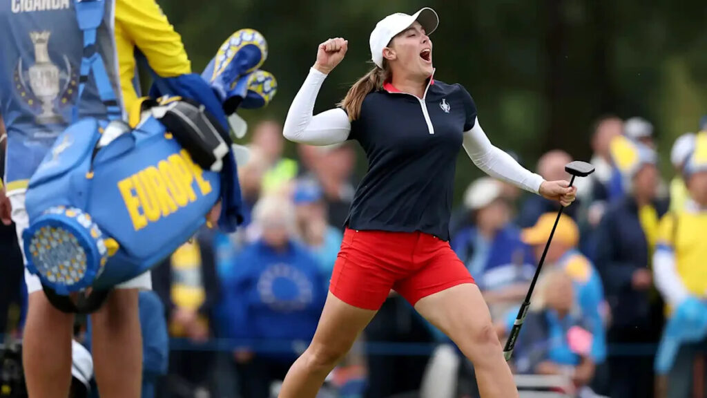 Jennifer Kupcho’s late heroics flip the script at Solheim Cup